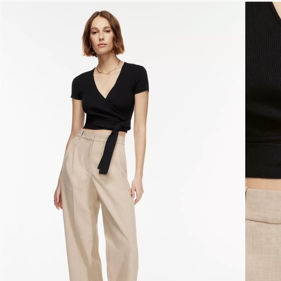 Wilfred All Tied Up Sweater - BLACK 🖤 - Picture 2 of 8